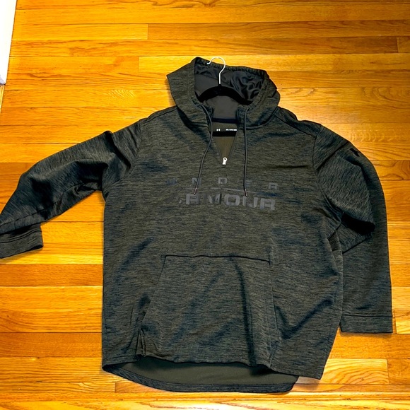 Under Armour Shirts Under Armour Dark Green Hoodie Does Have Small